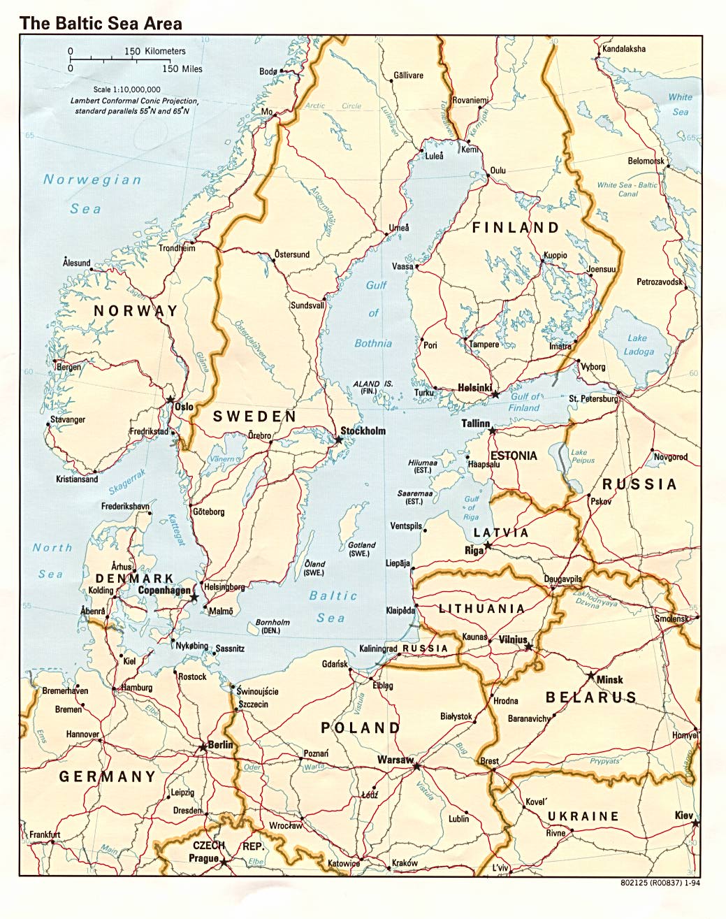 baltic  map