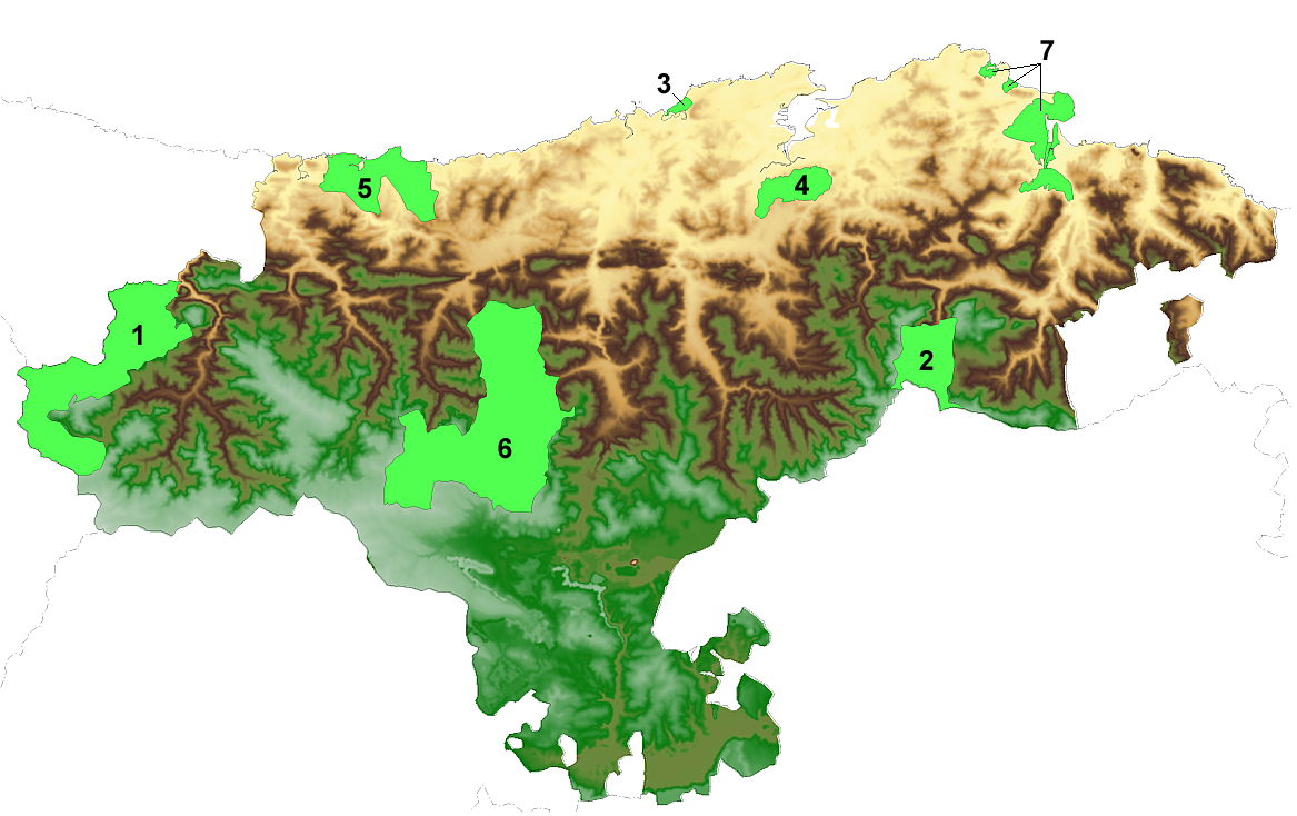 Parques naturales y nacionales en Cantabria 2007