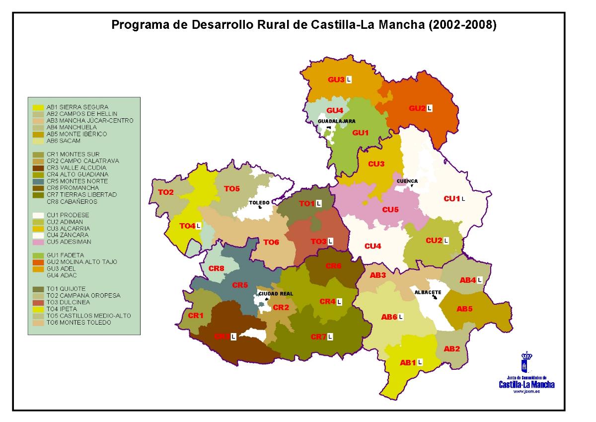 Desarrollo Rural de Castilla-La Mancha 2002-2008