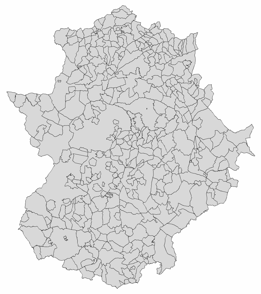 Municipios de Extremadura 2003
