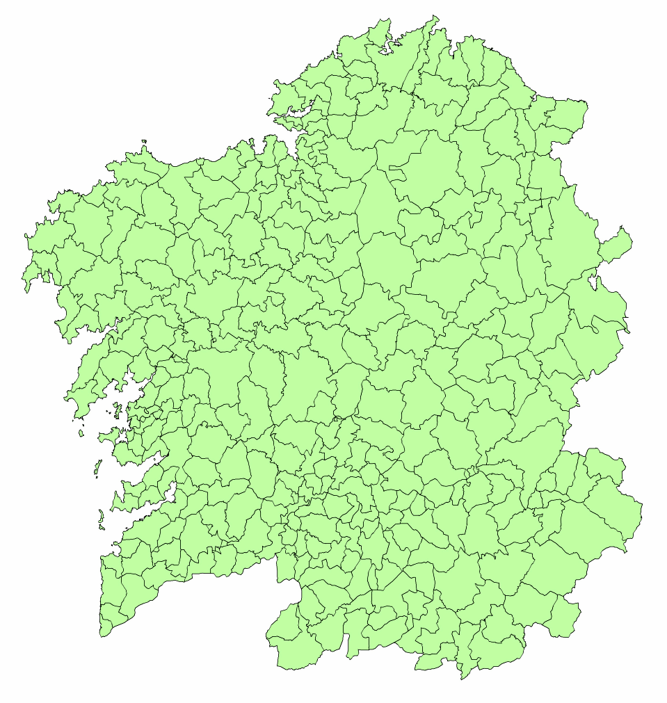 Municipios de Galicia 2003