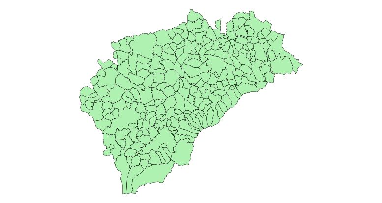 Municipios de la Provincia de Segovia 2003