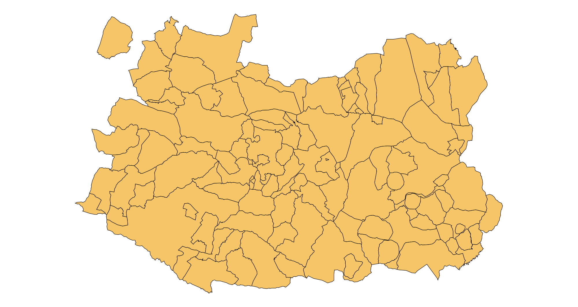 Municipios de la Provincia de Ciudad Real 2003