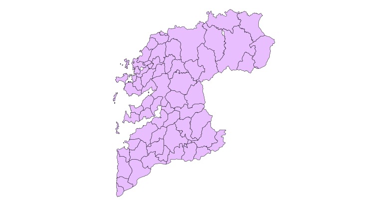 Municipios de la Provincia de Pontevedra 2003