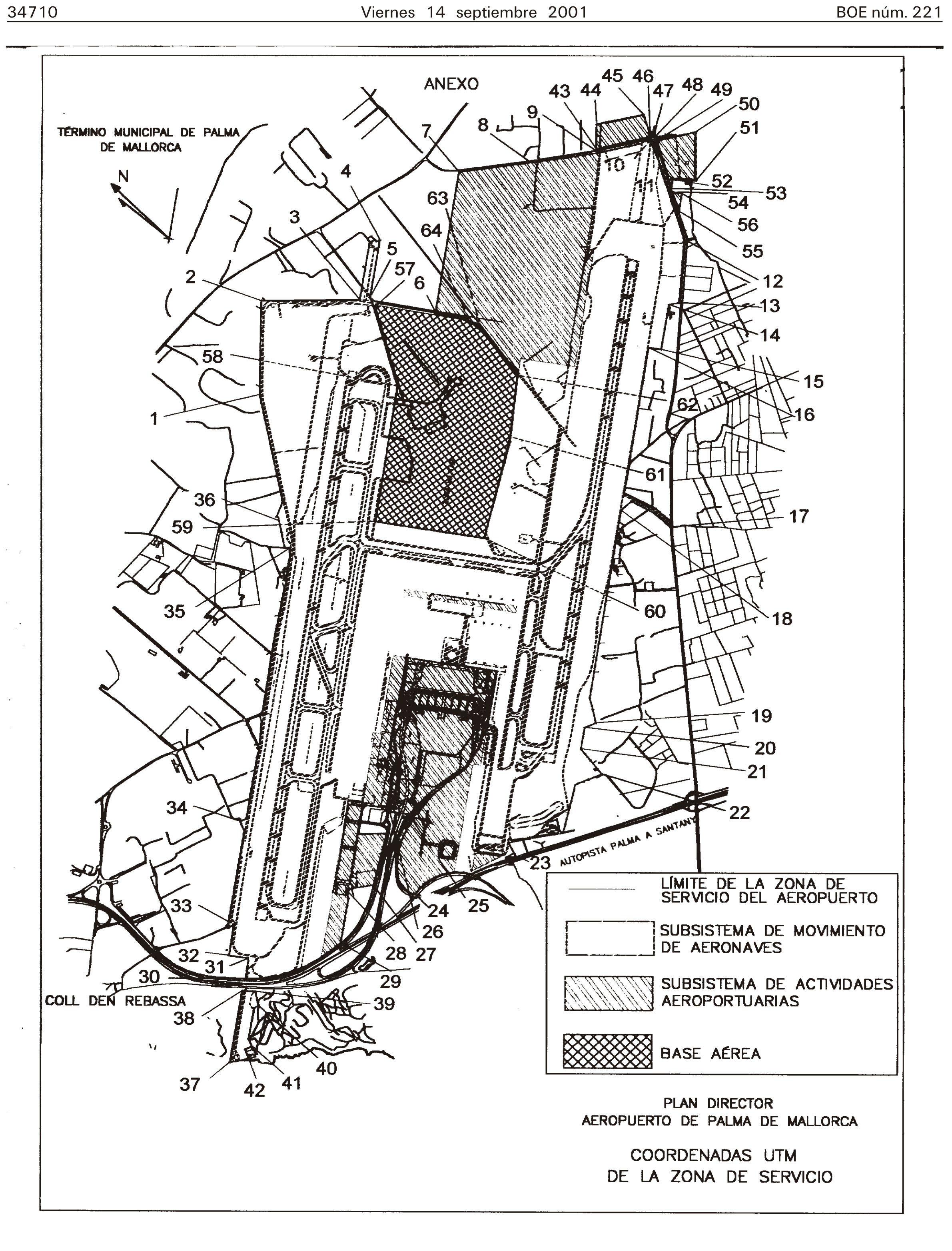 Maps Of Palma De Mallorca Airport 2001 Mapa owje