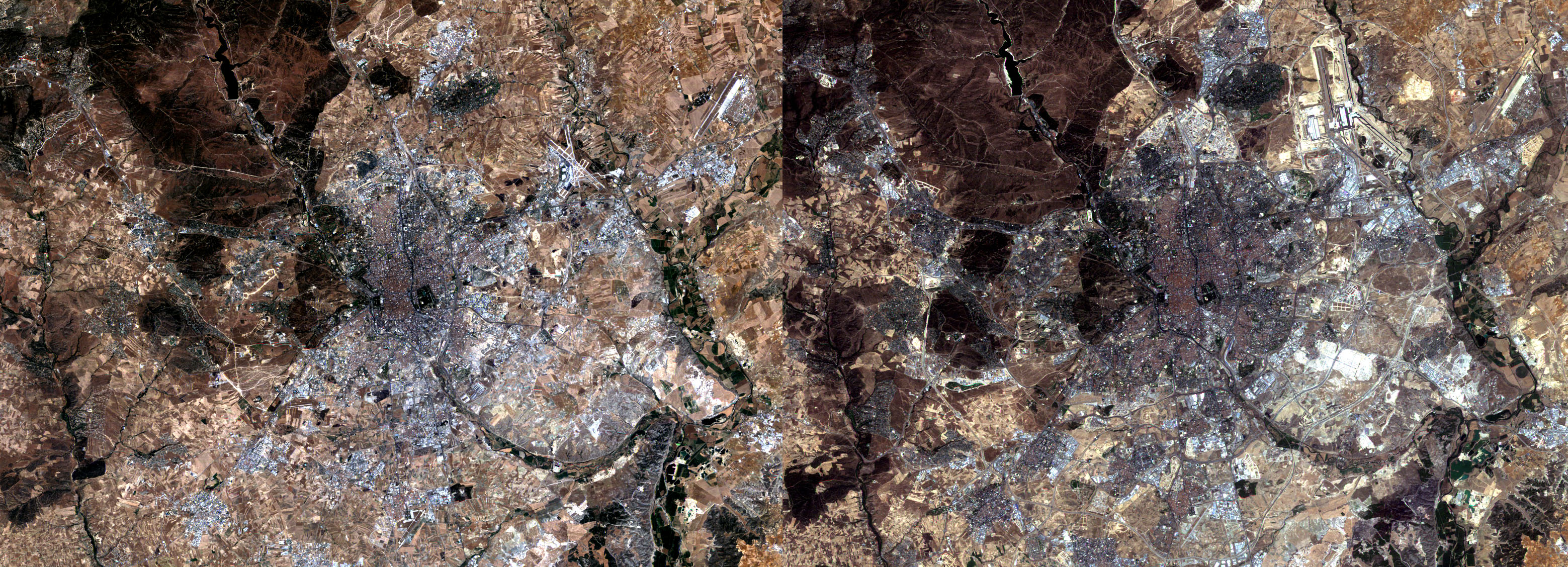 Madrid en 1984 y 2004