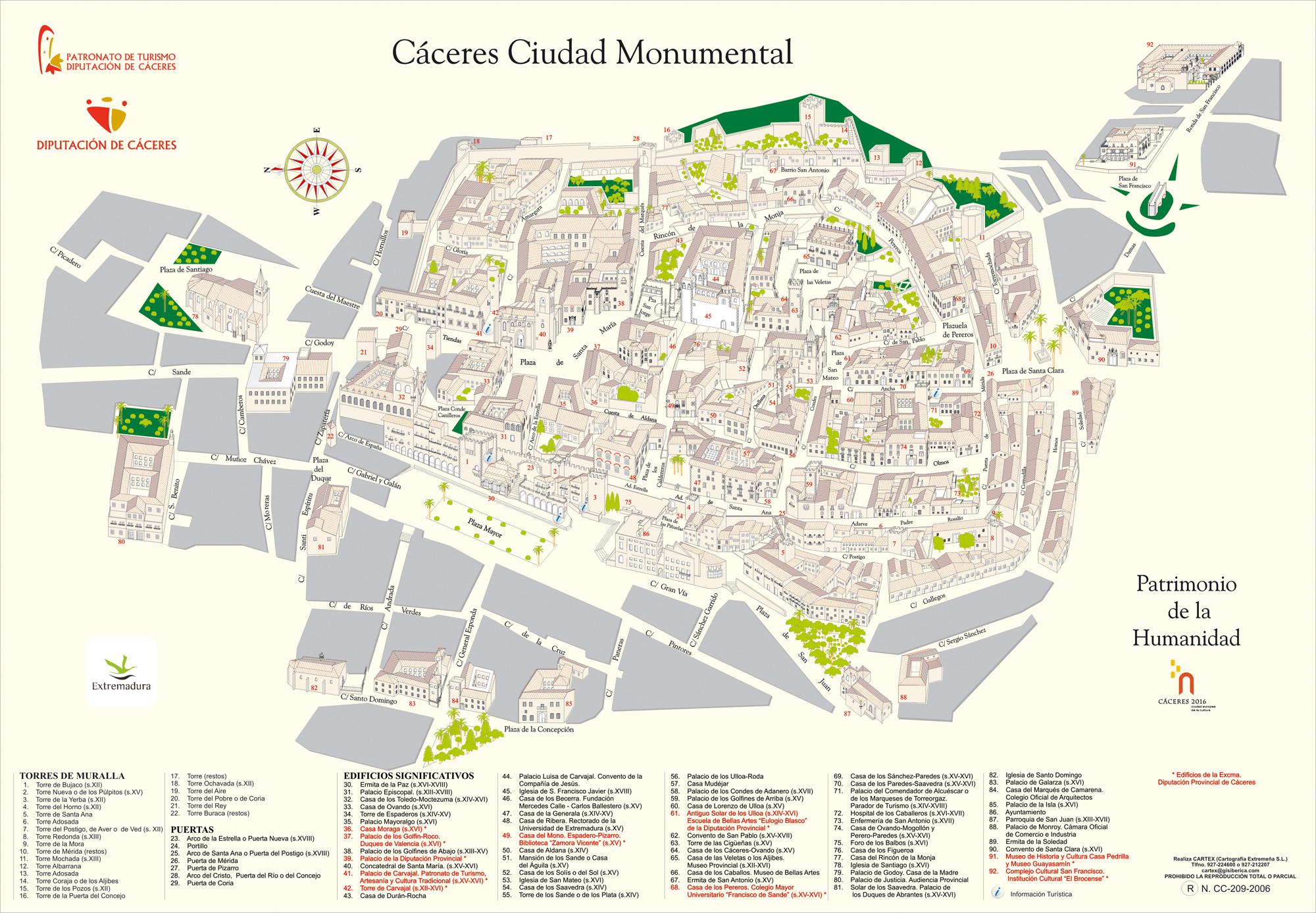 Cáceres ciudad monumental