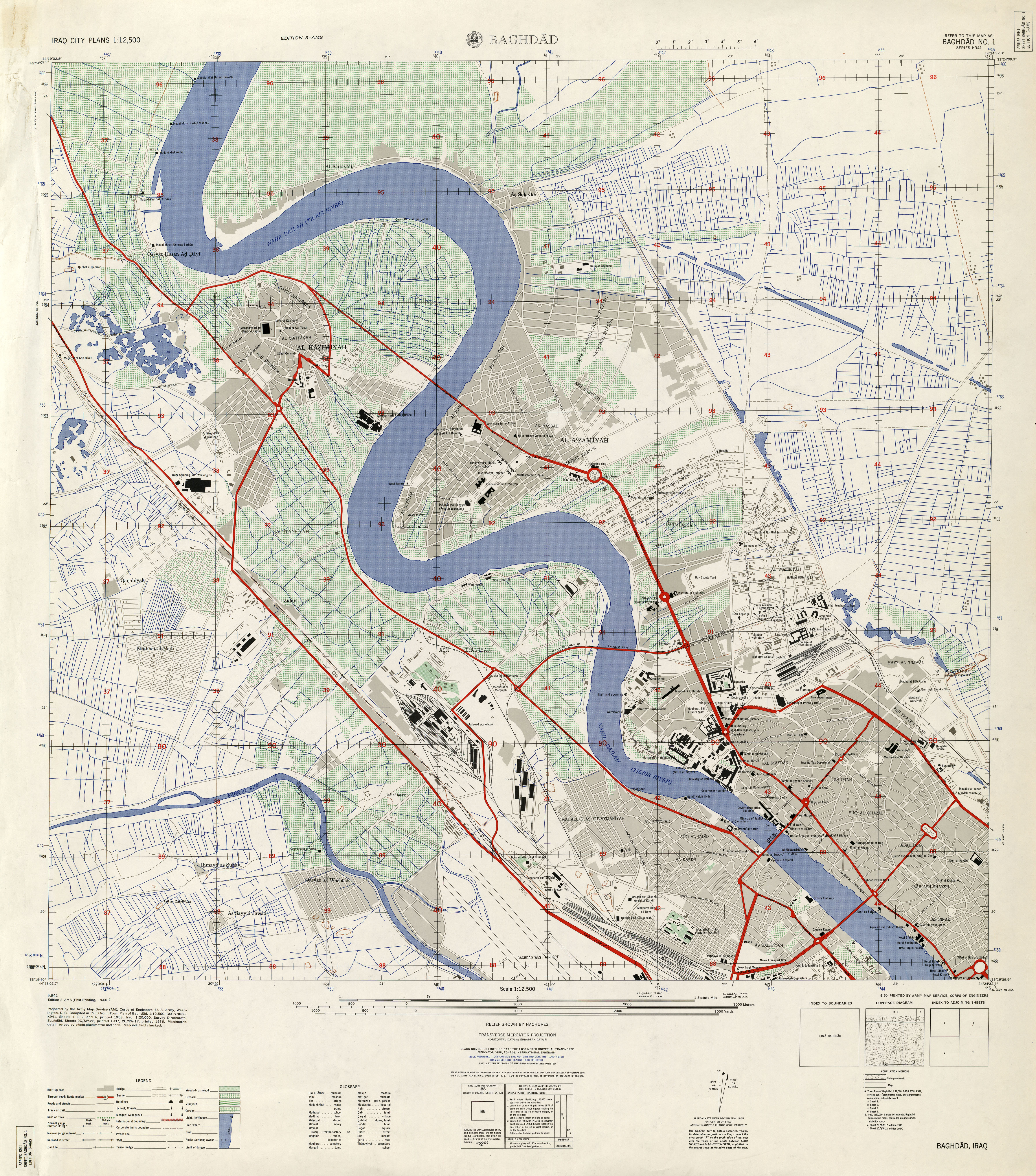 Noroeste de Bagdad 1958