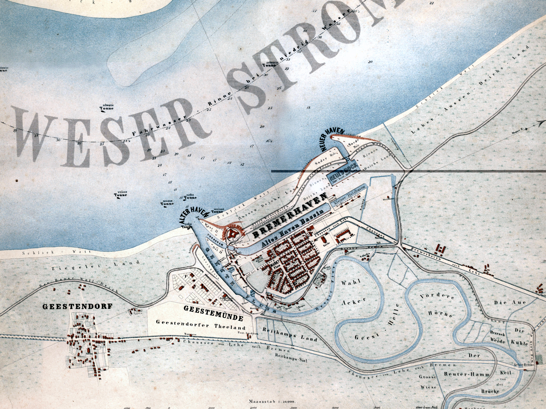 Bremerhaven en 1849