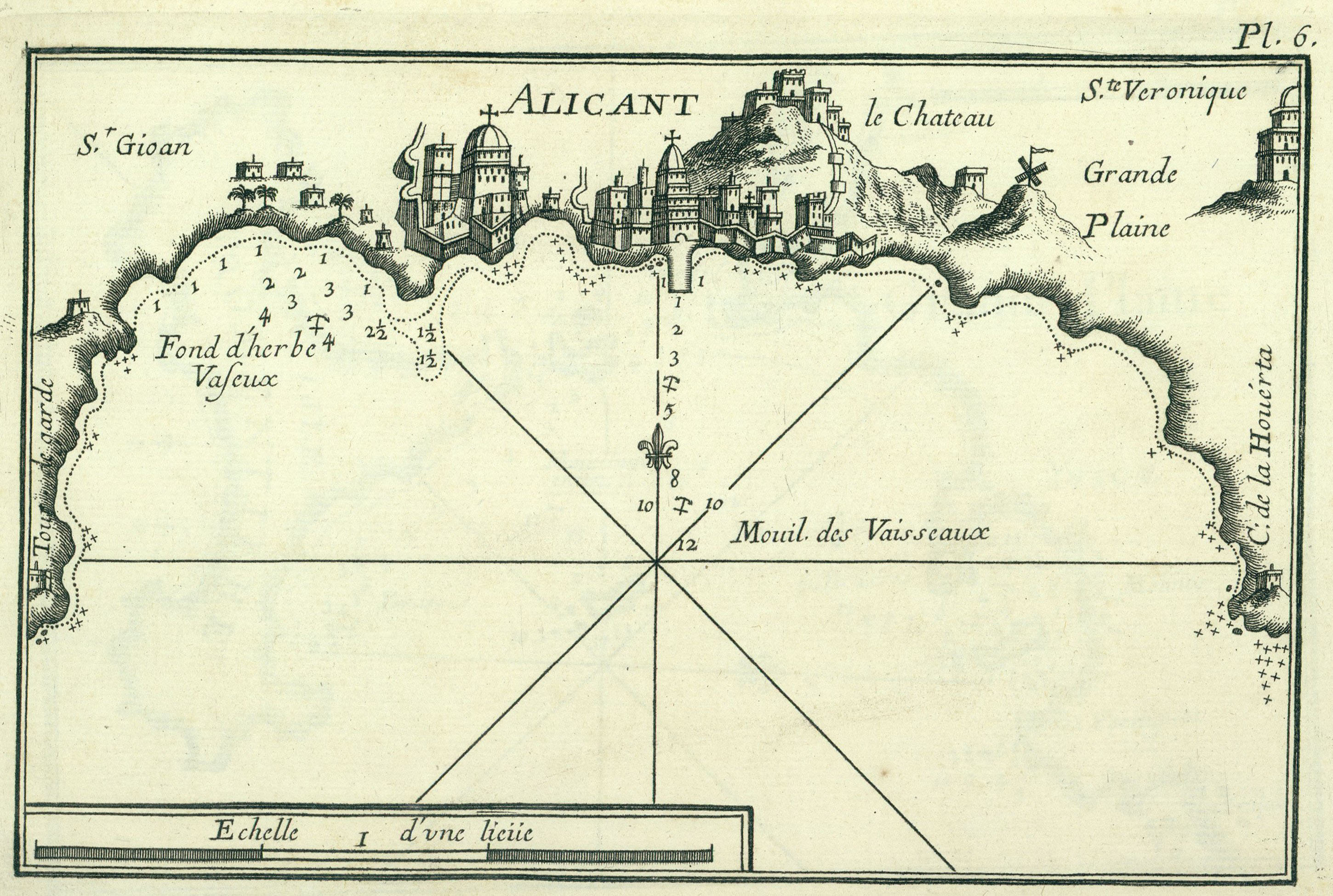Alicante en 1764