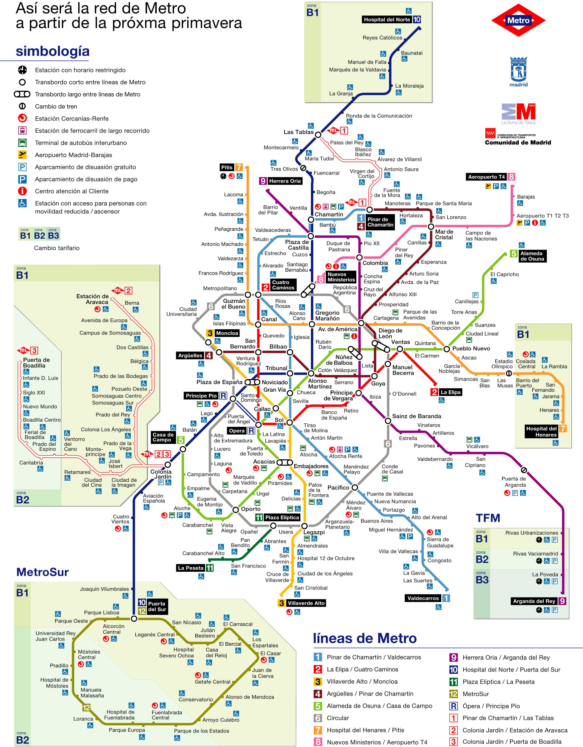Metro de Madrid 2007