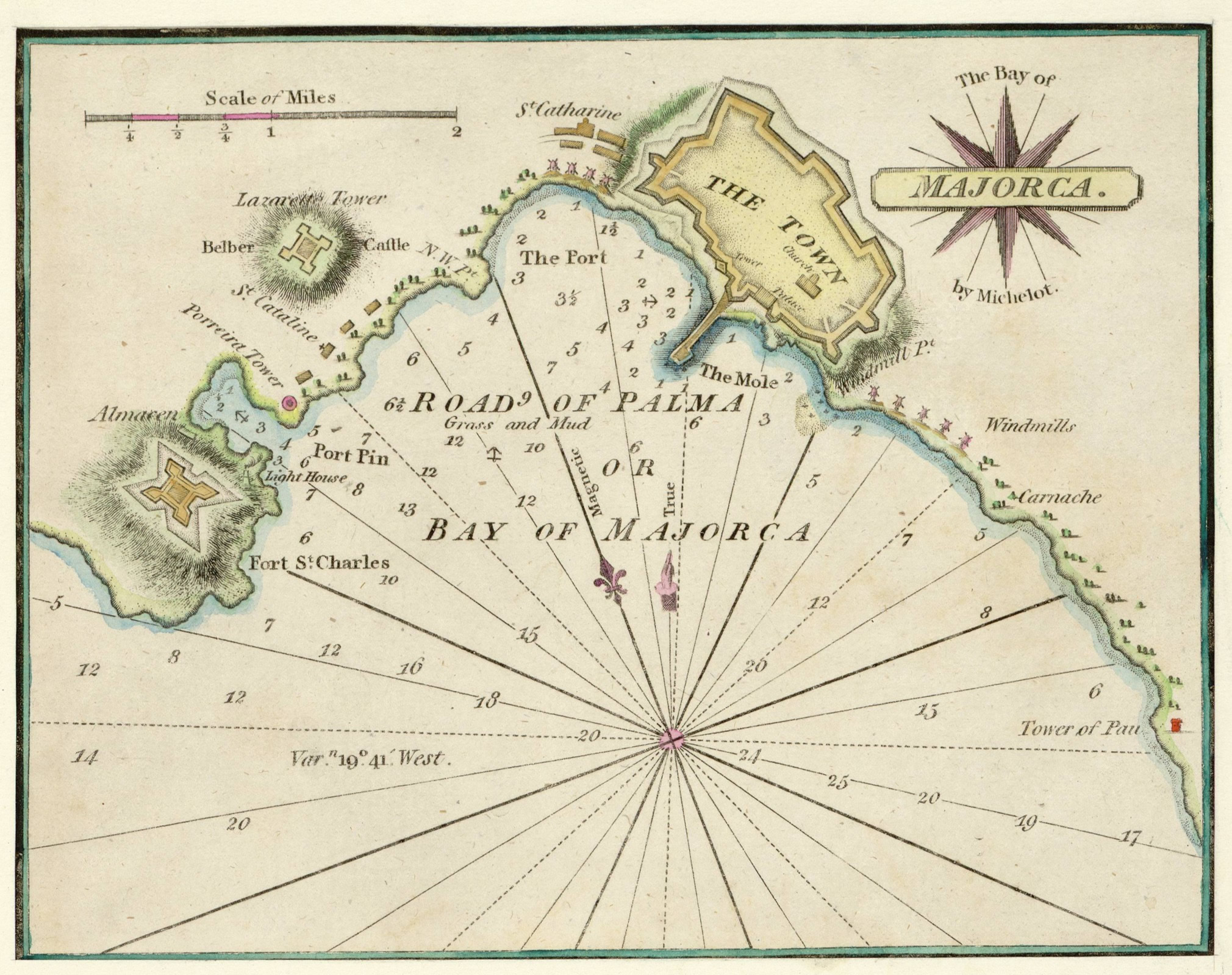 La bahía de Mallorca 1810