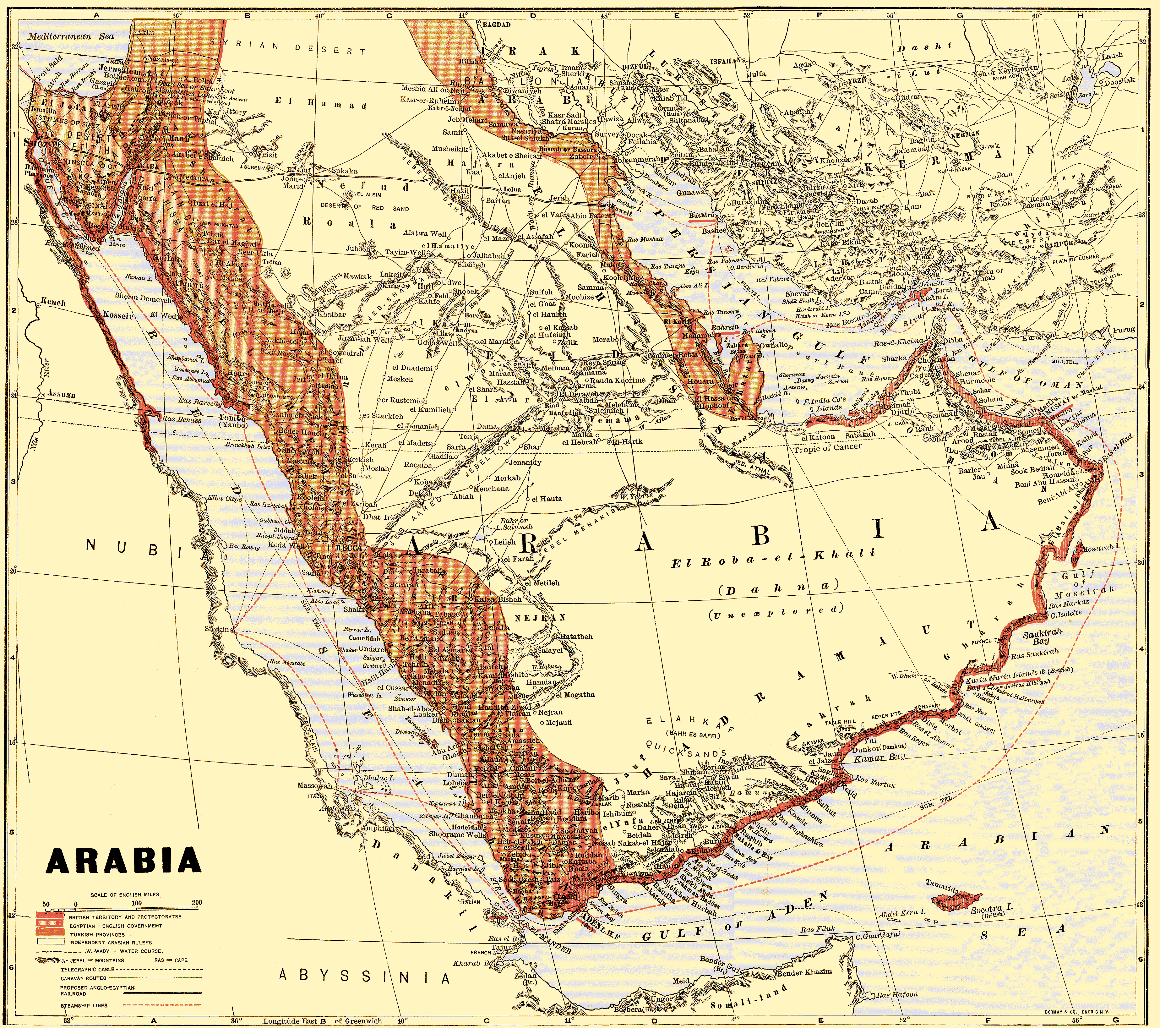 Arabia circa 1900