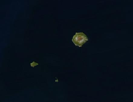 Archipiélago Tristán da Cunha, Océano Atlántico sur