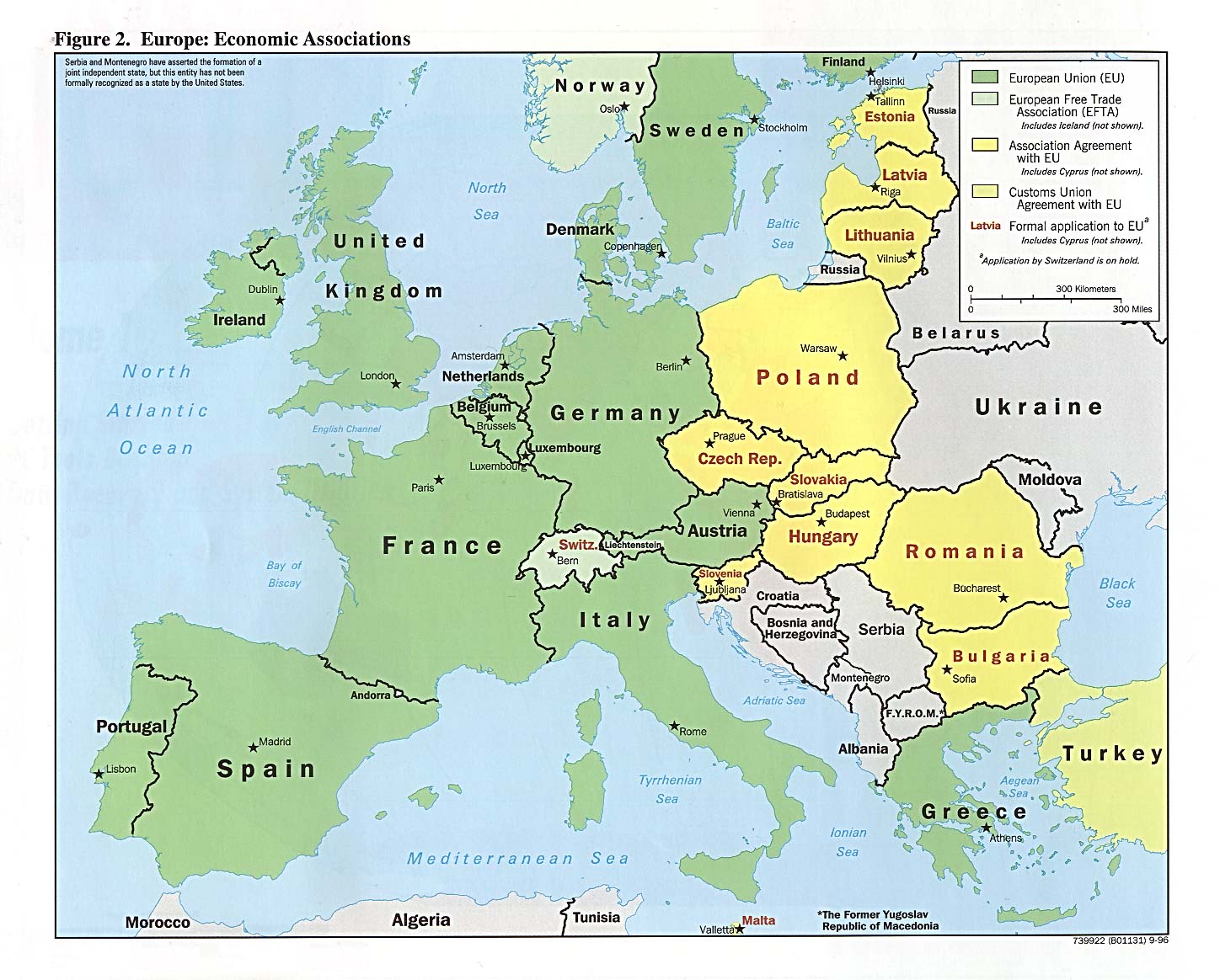 Asociaciones Económicas Europeas 1996