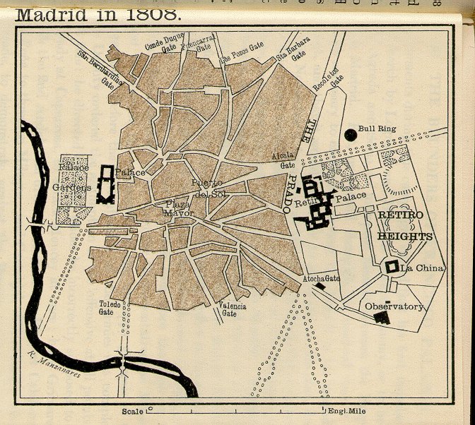 Calles de Madrid en 1808