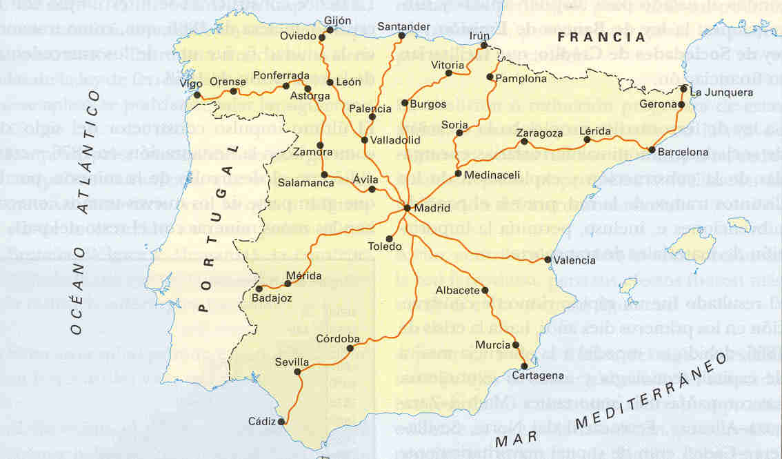 Carreteras de España a finales del siglo XIX