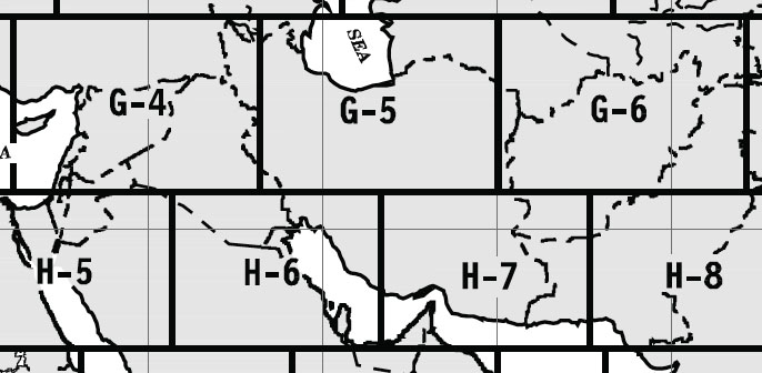 Cartas de Navegación de Irán