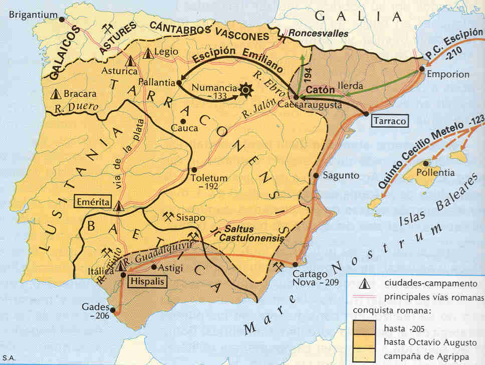 Conquista Romana de Hispania