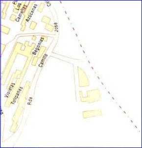 Coruña City Map, Spain