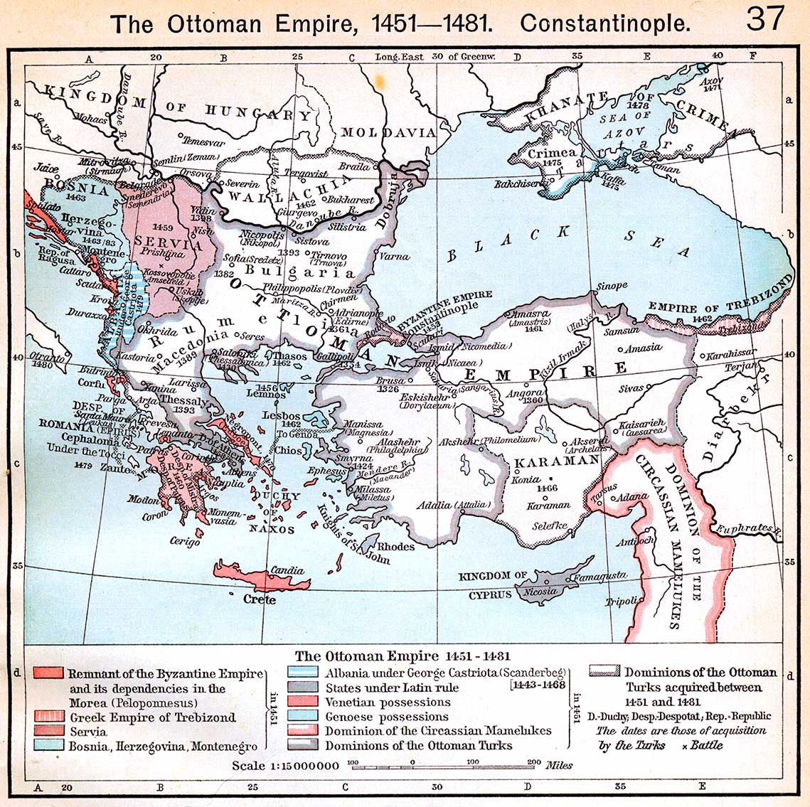 El Imperio Otomano 1451-1481