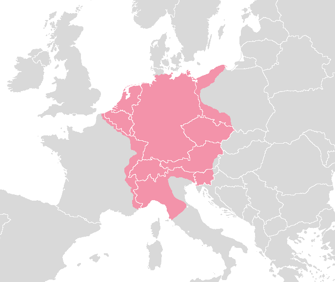 El Sacro Imperio Romano Germánico circa 1630