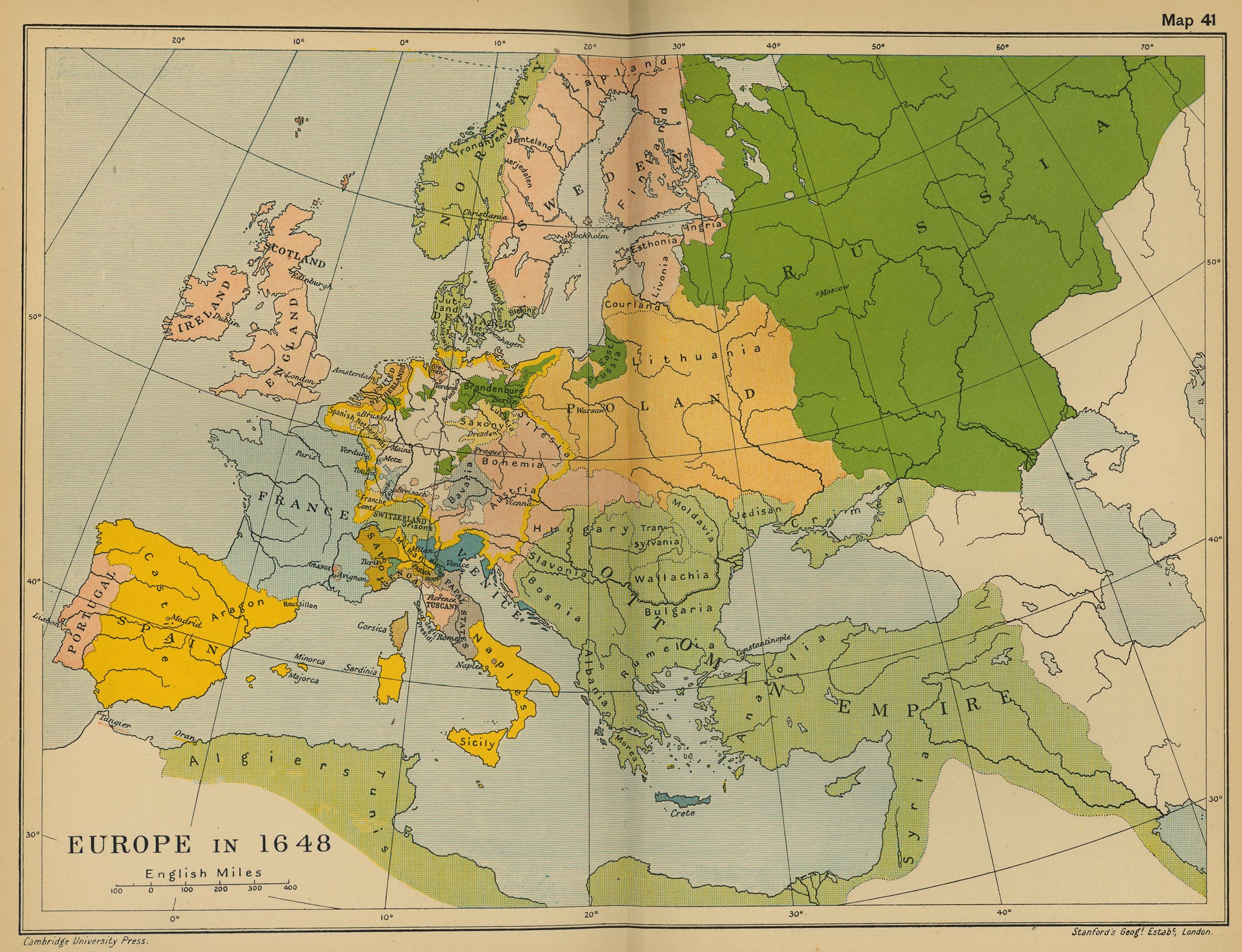 Europa en 1648
