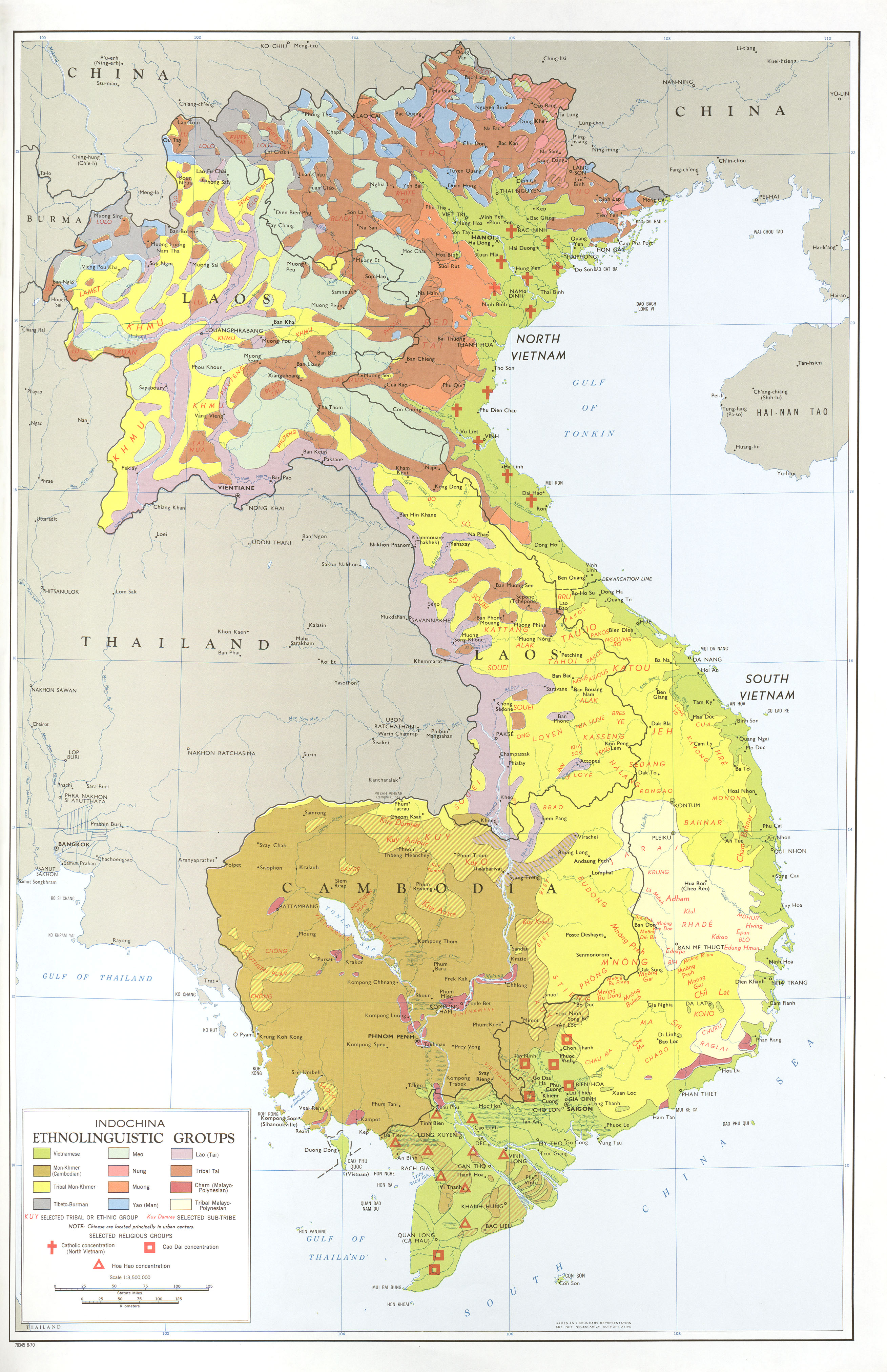 Grupos Etnolingüísticos de Indochina