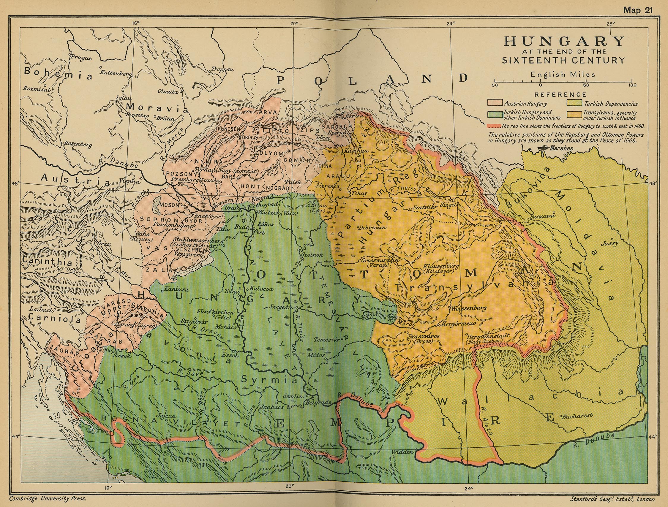 Hungría a finales del siglo XVI