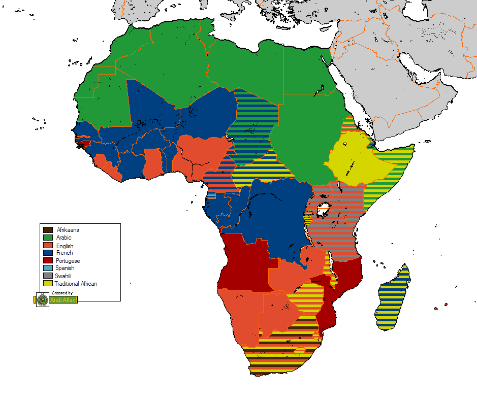 Idiomas oficiales en África