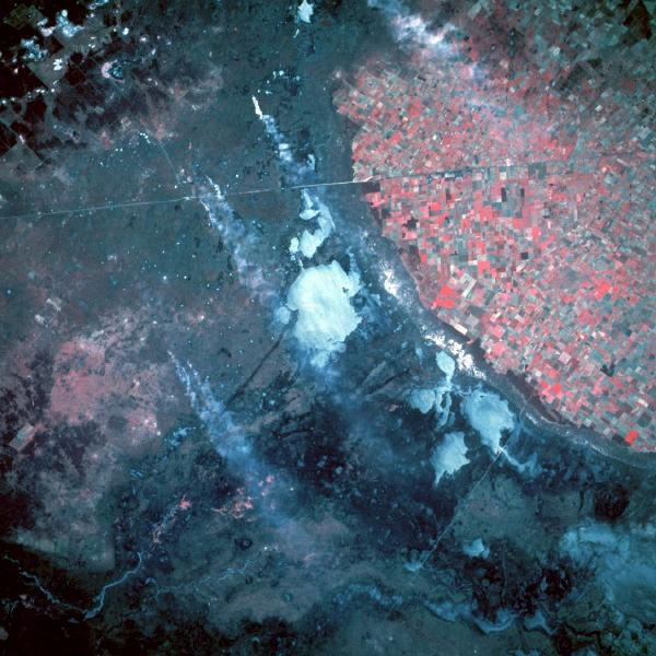 Imagen, Foto Satelite, Area Agricultural Norcentral, Argentina Imagen, Foto Satelite, Area Agricultural Norcentral, Argentina