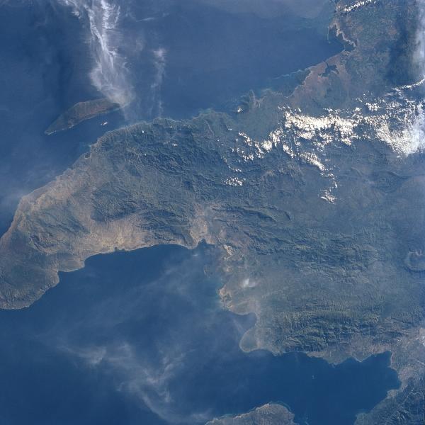 Imagen, Foto Satelite Golfo de Gonâve, Haiti