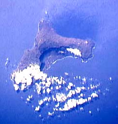 Imagen, Foto Satelite, Isla Hierro, Canarias, España