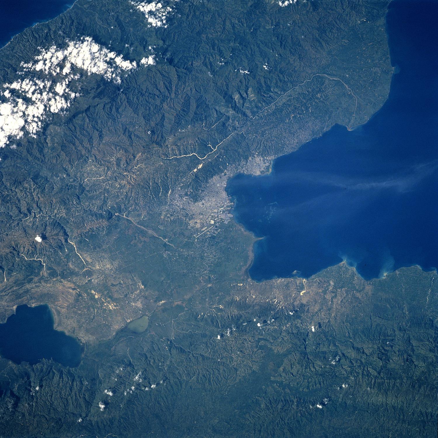 Imagen, Foto Satelite Puerto Príncipe, Haiti