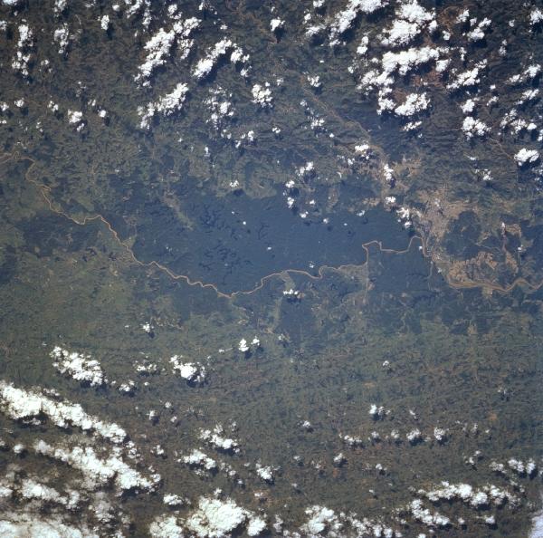 Imagen, Foto Satelite de Rio Doce, Brasil