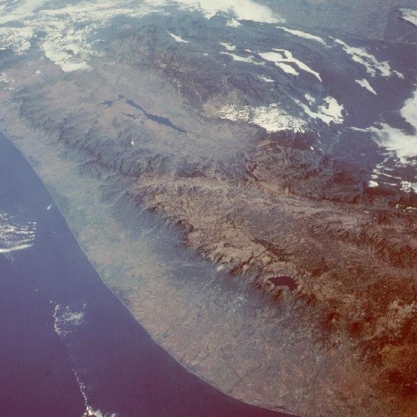 Imagen, Foto Satelite, de Sierra Madre, Guatemala