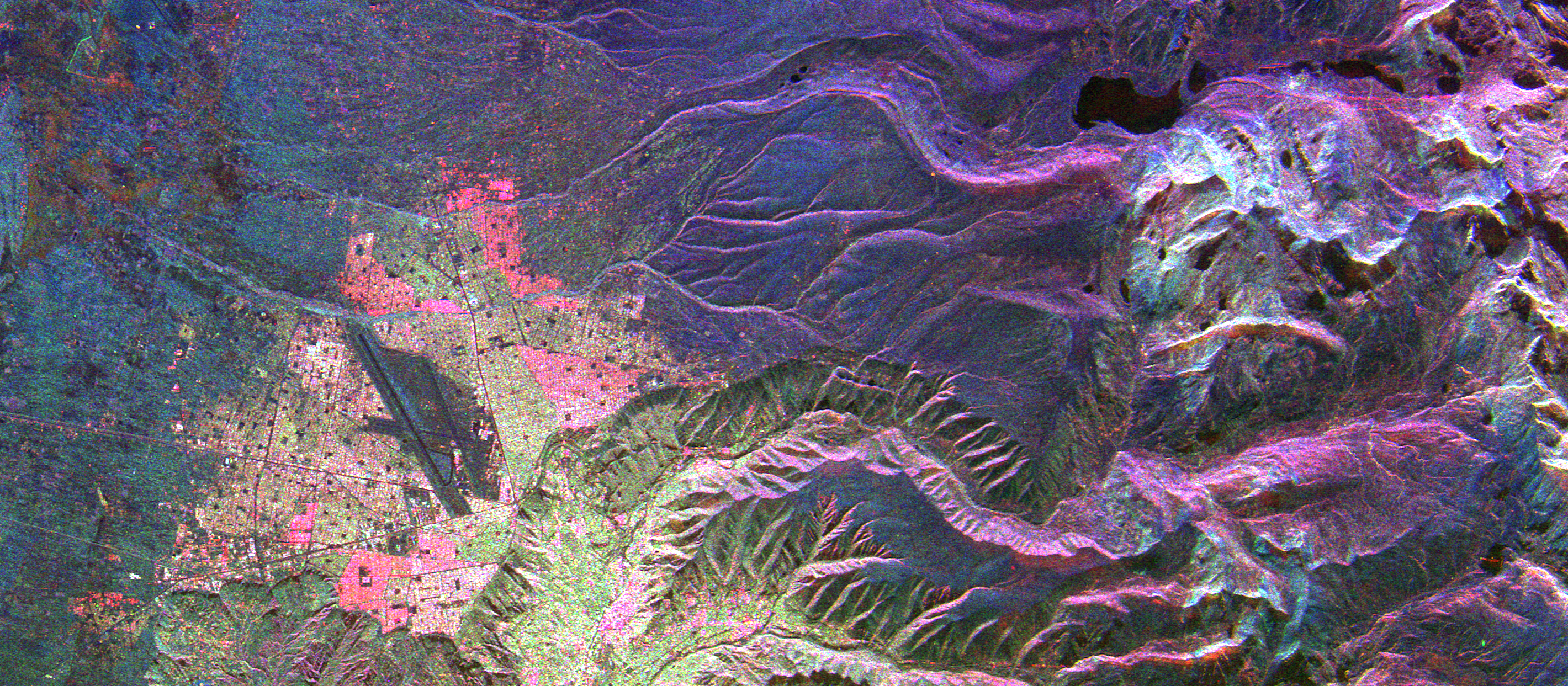 Imagen radar de La Paz, Bolivia