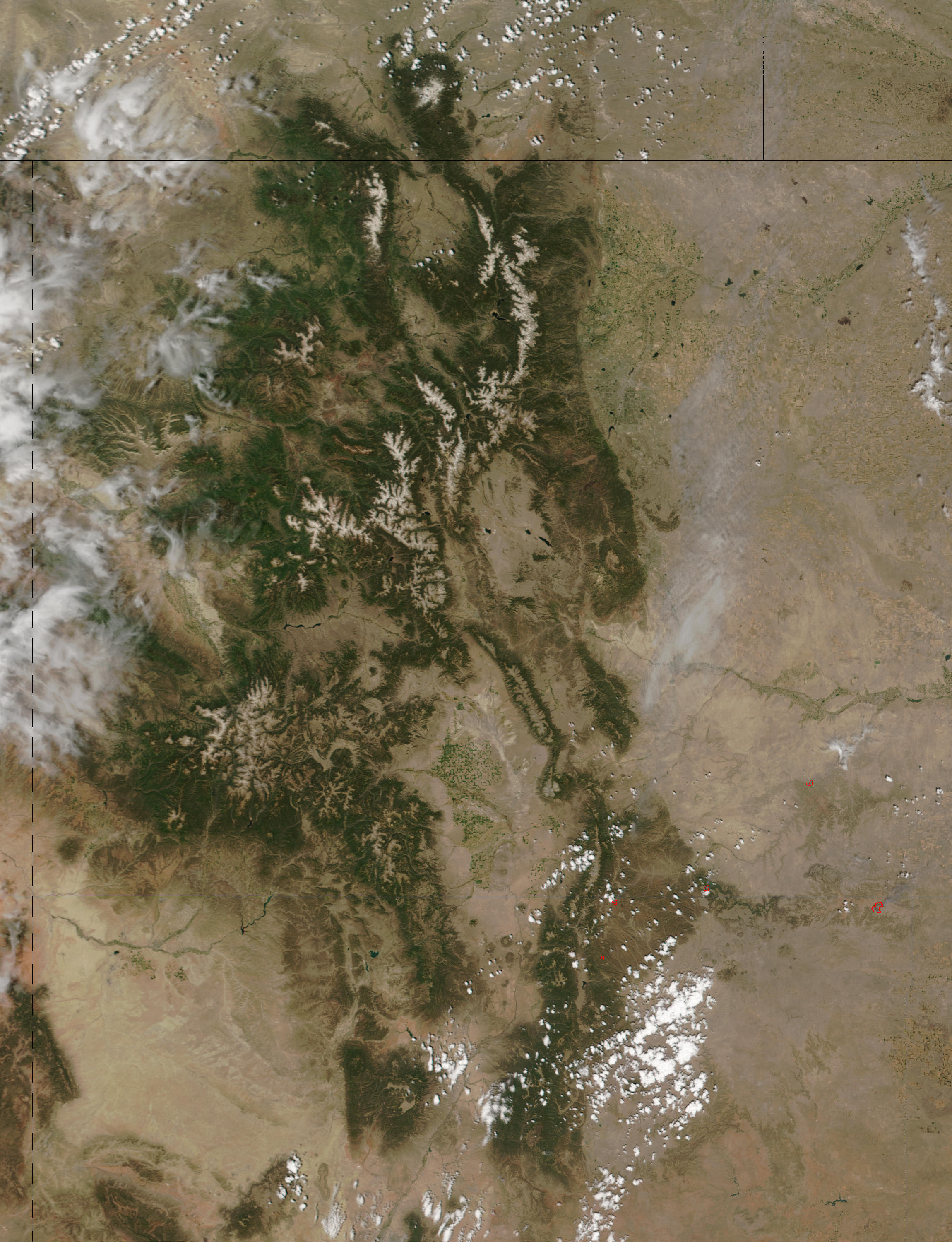Incendios en Colorado y Nuevo México