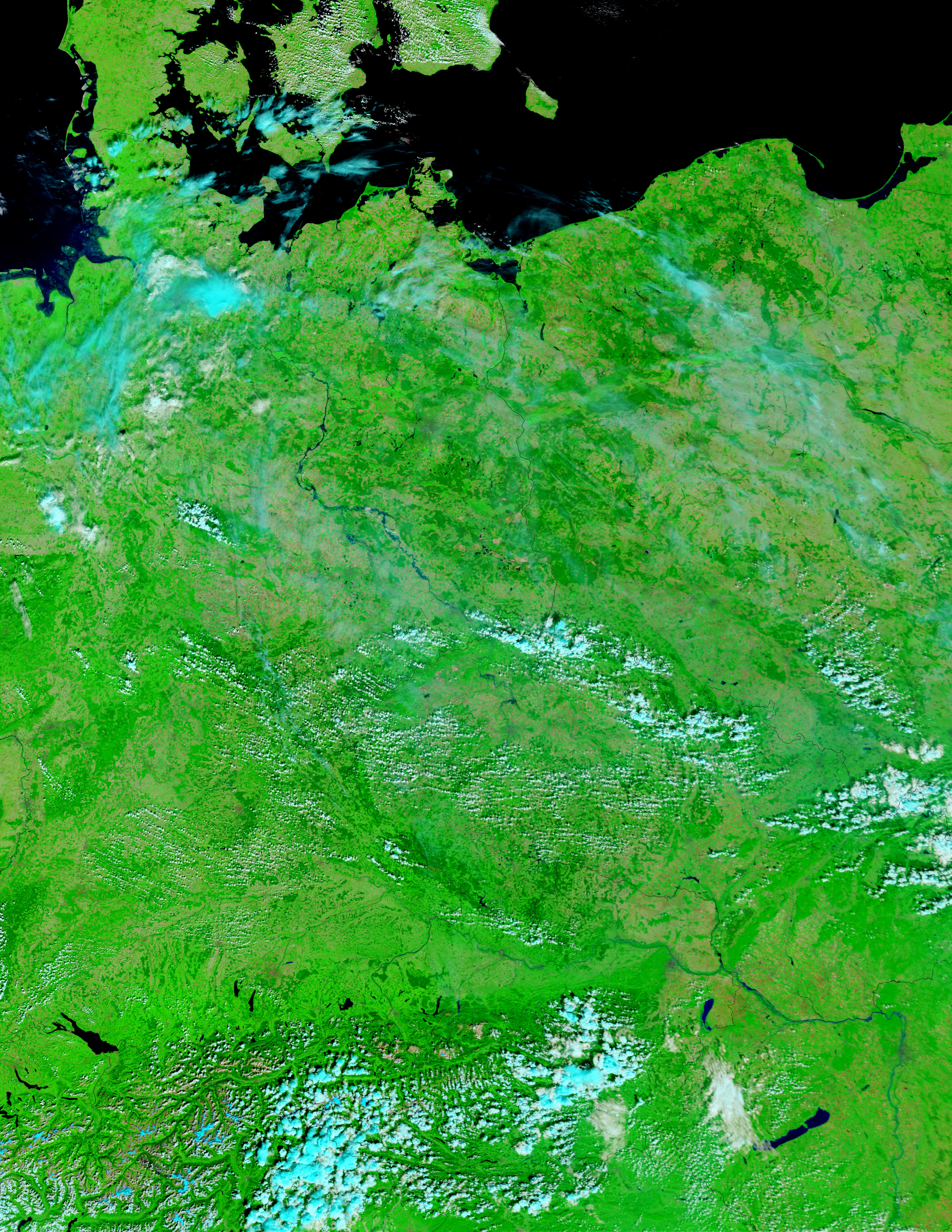 Inundaciones del río Elba