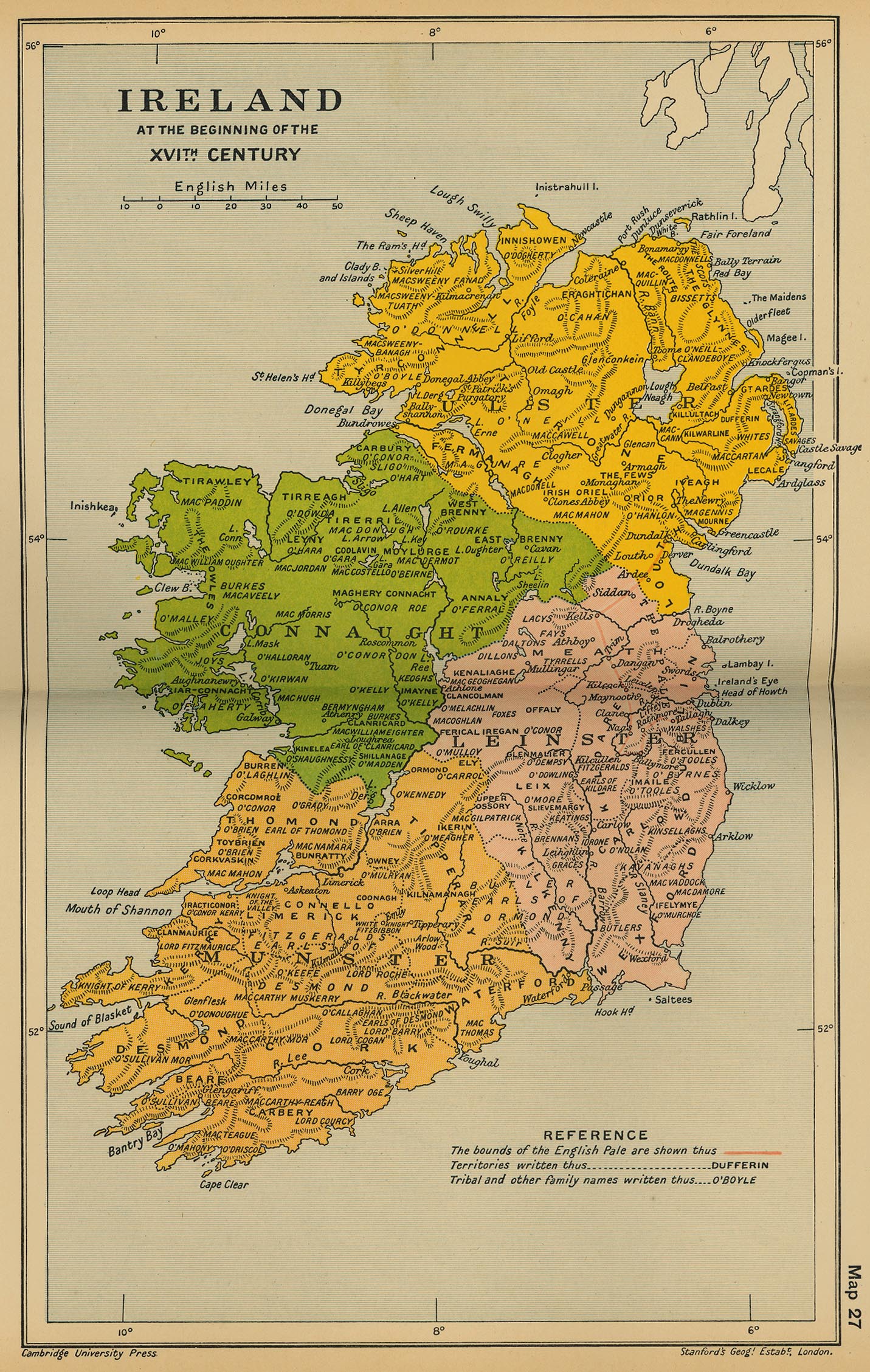 Irlanda, a principios del siglo XVI