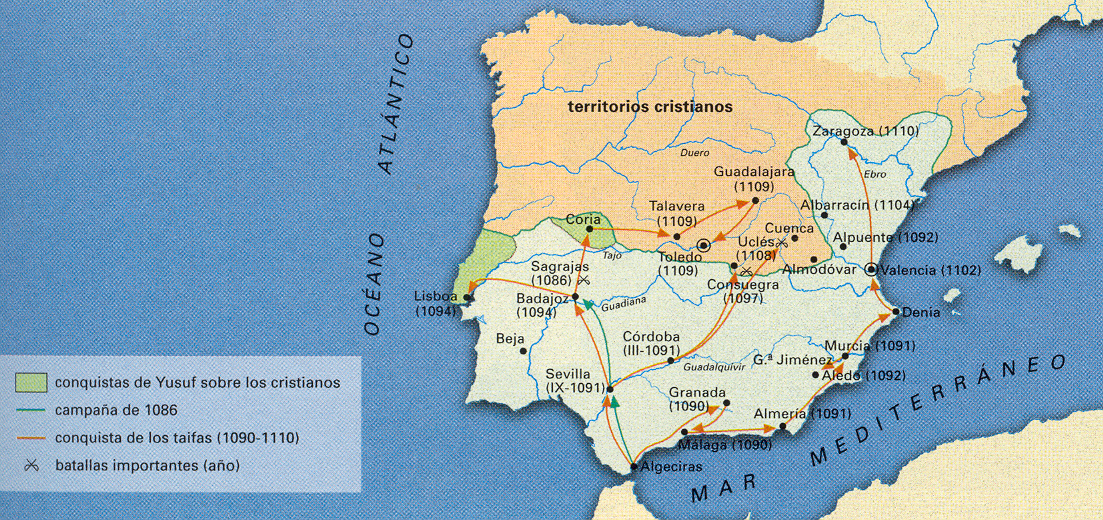 La conquista almorávide de la Península Ibérica meridional 1086-1110