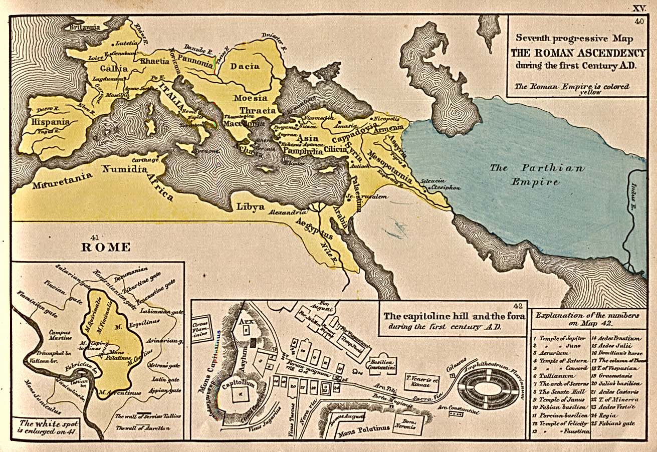 La expansión de Roma siglo I A.C.