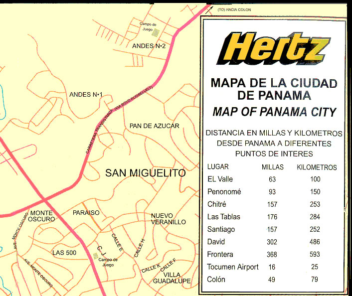 Mapa Interactivo de la Ciudad de Panamá