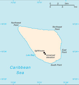 Mapa Politico Pequeña Escala de Isla Navaza