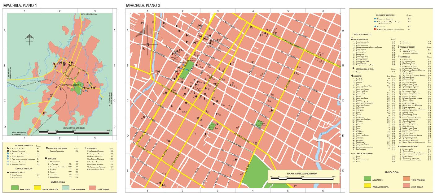 Mapa Tapachula, Chiapas, Mexico