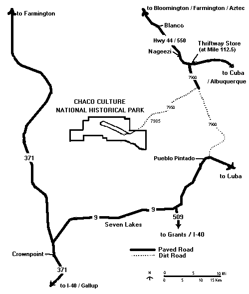 Mapa de Carreteras de la Regi n del Parque Nacional Hist rico la