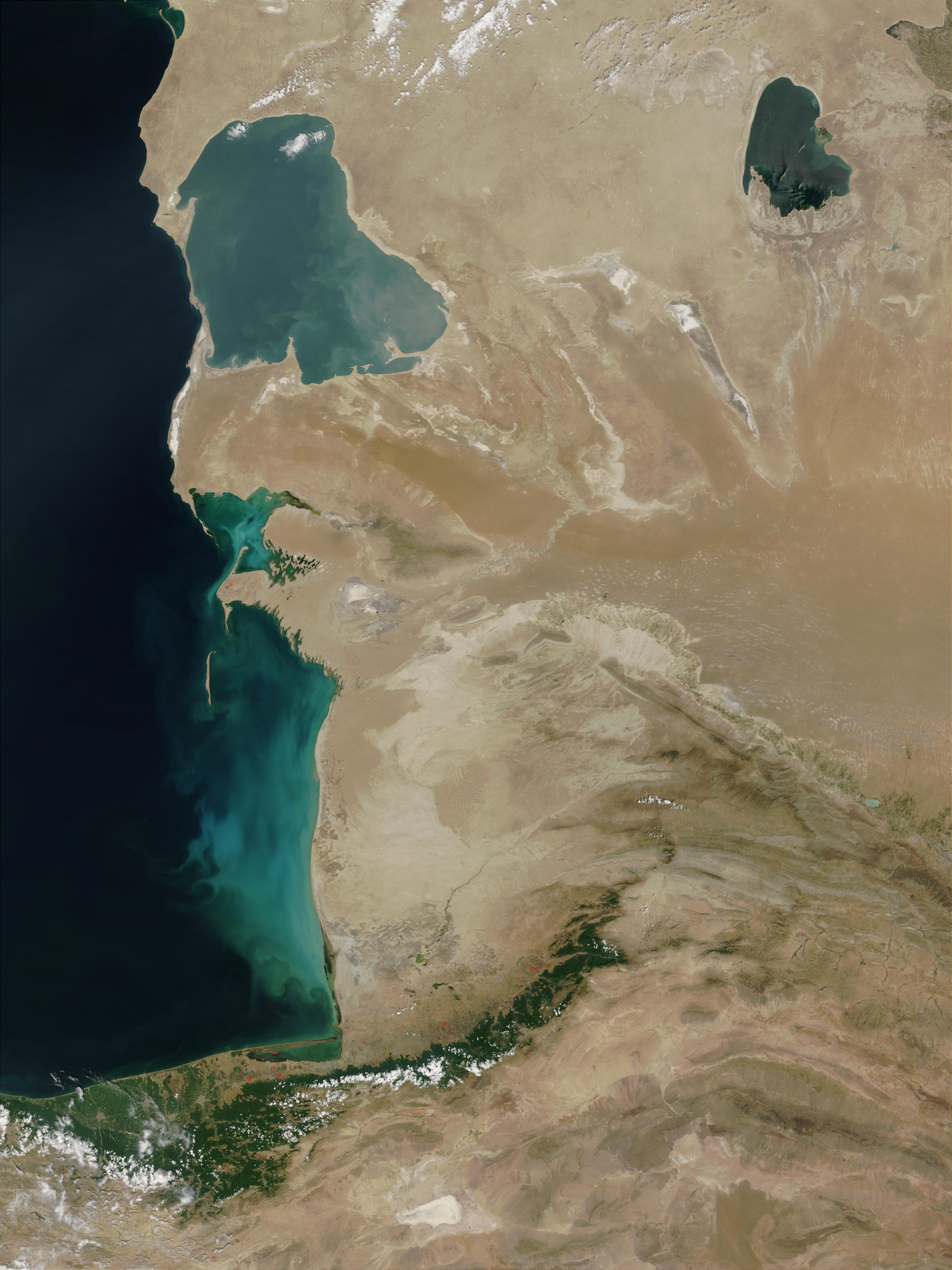 Mar Caspio, Turkmenistán