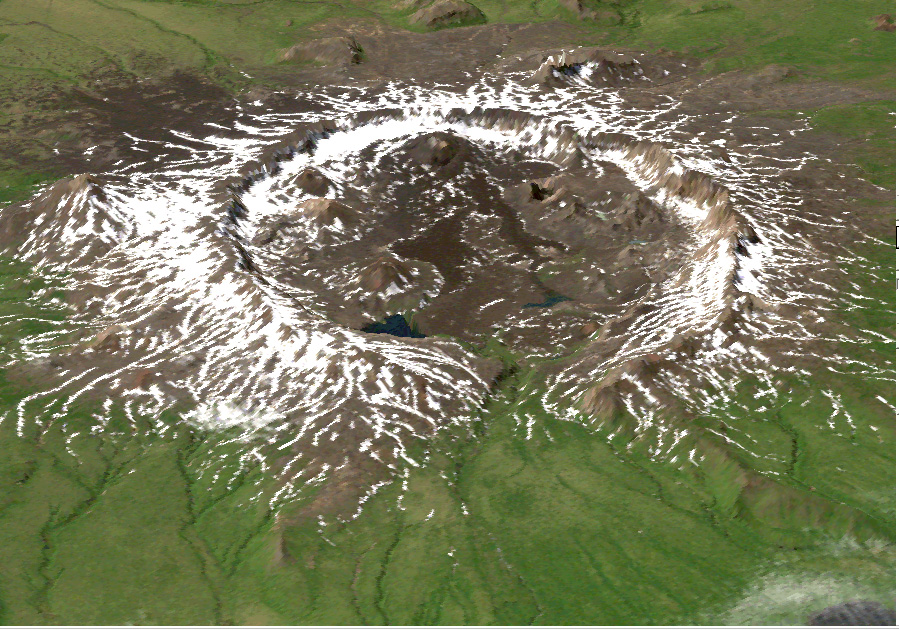 Nueva mirada a la topografía unica de Alaska