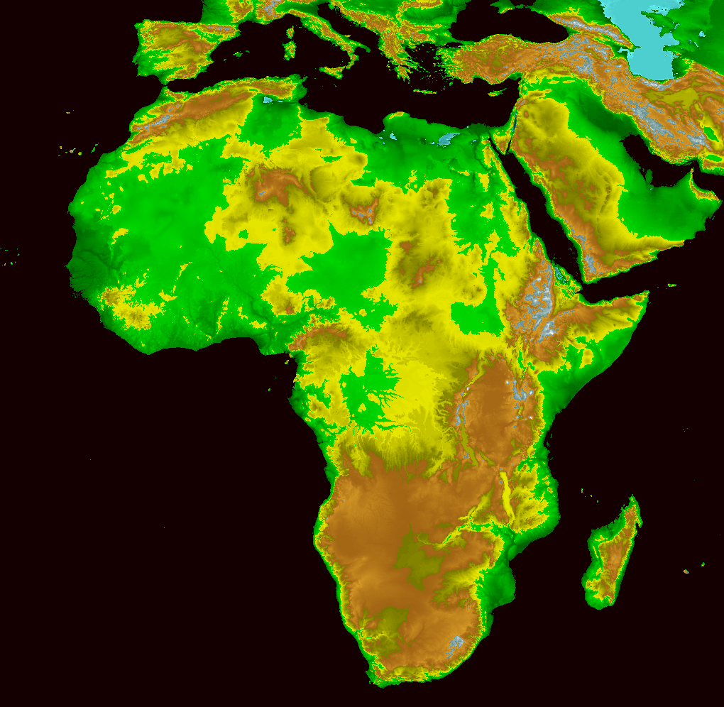 Relieve de África