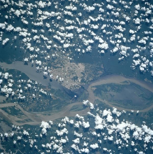 Satellite Image, Photo of Manaus, Brazil